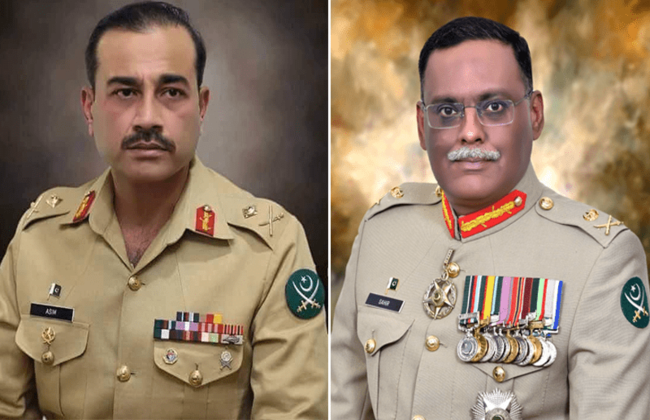 Gen Asim new COAS, Gen Sahir made CJCSC