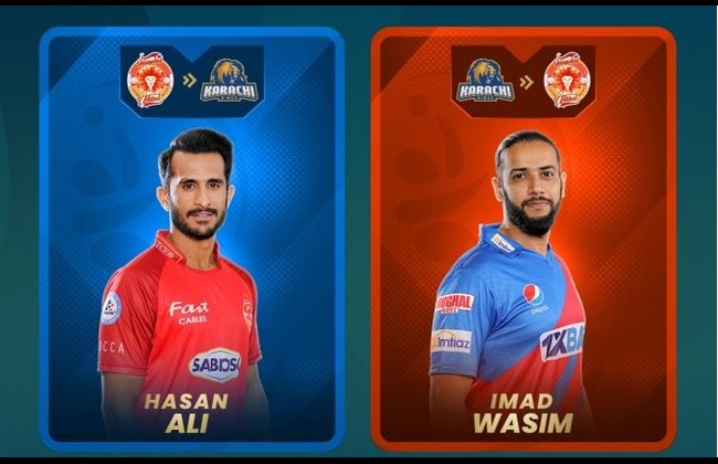 Hasan Ali moves to Karachi Kings, Imad Wasim joins Islamabad United